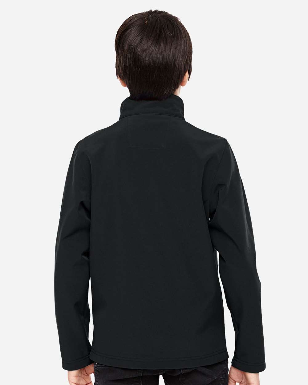 Team 365 Youth Leader Soft Shell Jacket - TT80Y Black
