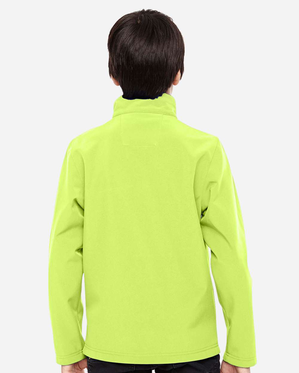 Team 365 Youth Leader Soft Shell Jacket - TT80Y Safety Yellow