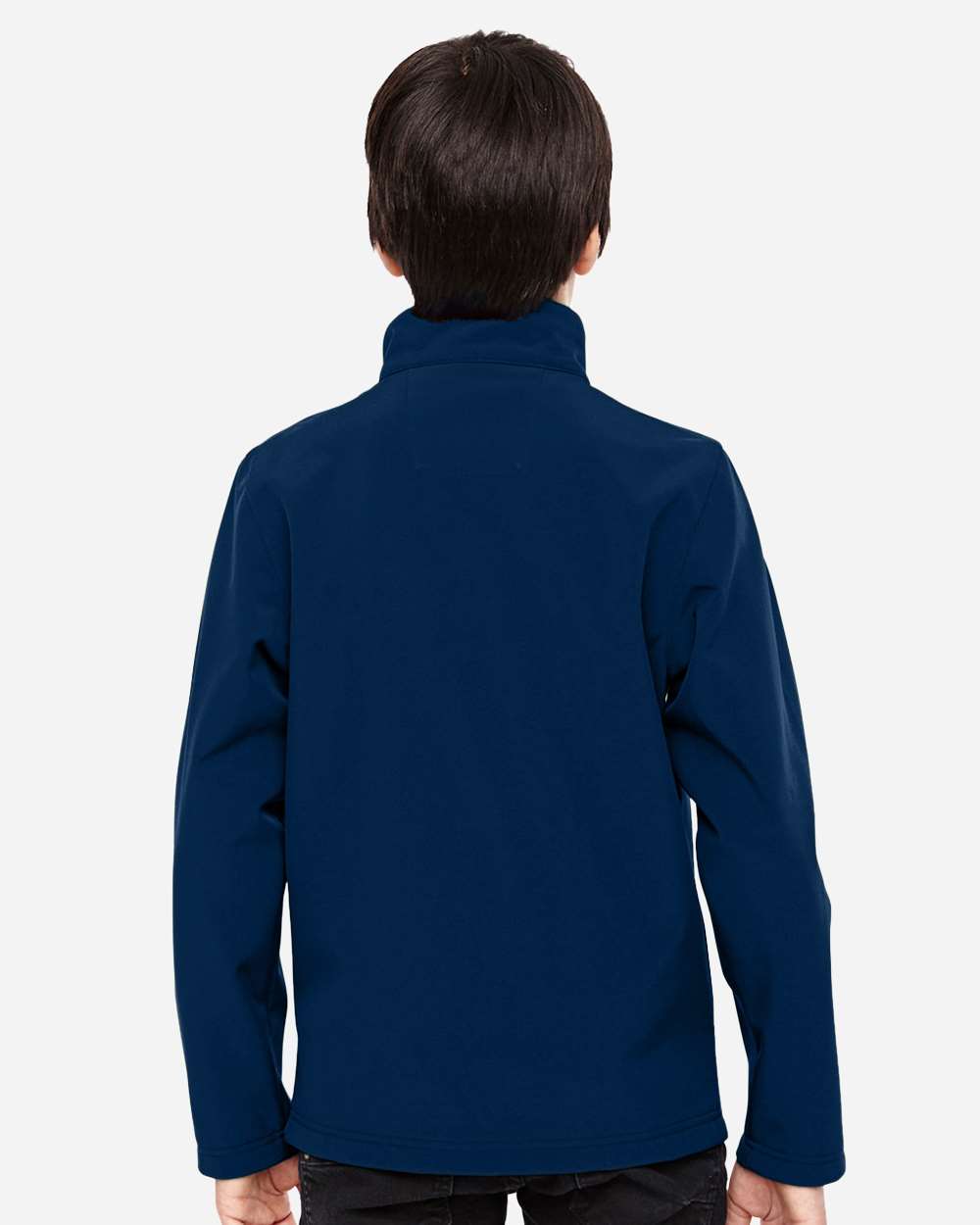 Team 365 Youth Leader Soft Shell Jacket - TT80Y Sport Dark Navy