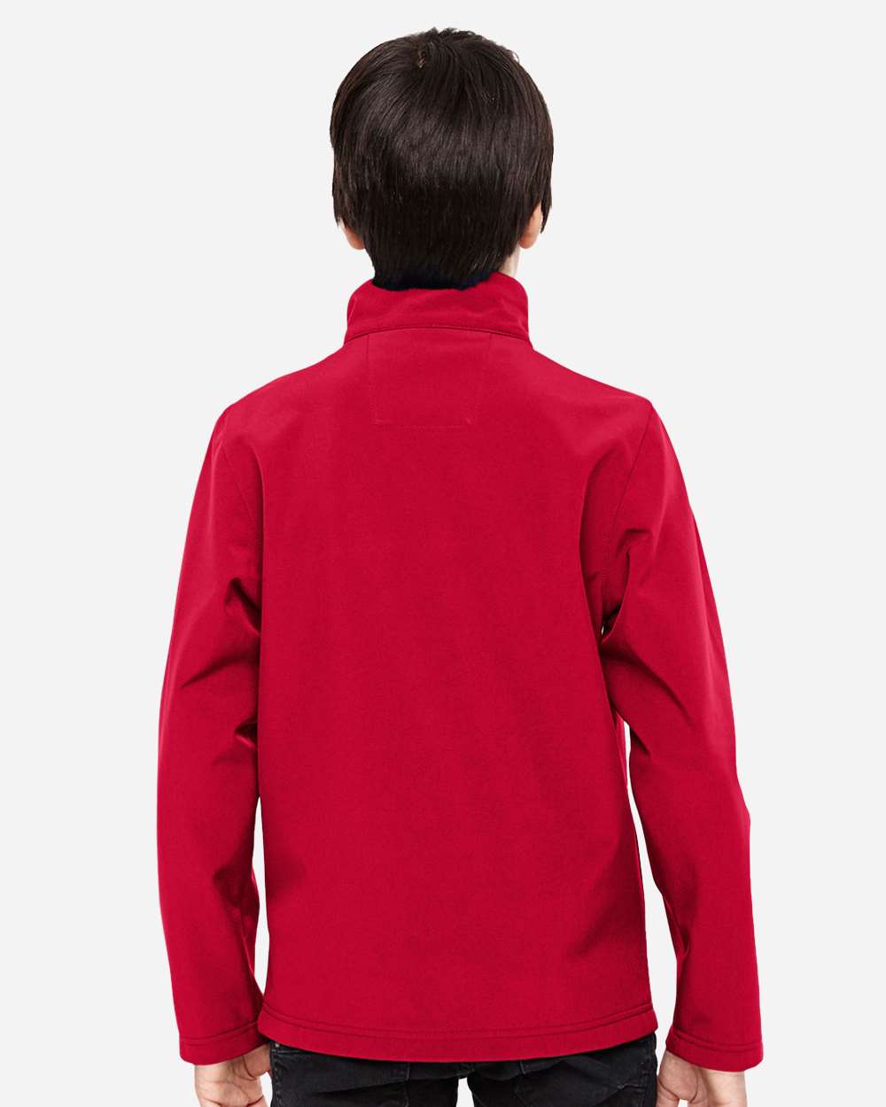Team 365 Youth Leader Soft Shell Jacket - TT80Y Sport Red