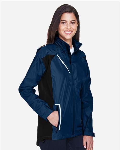 Team 365 Women's Dominator Waterproof Jacket - TT86W Sport Dark Navy