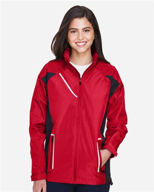 Team 365 Women's Dominator Waterproof Jacket - TT86W Sport Red