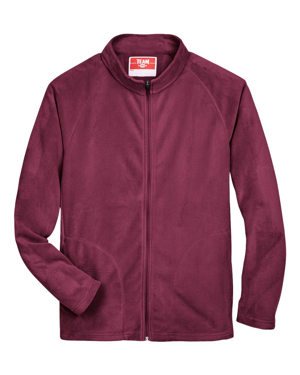 Team 365 Men's Campus Microfleece Jacket - TT90 Sport Maroon