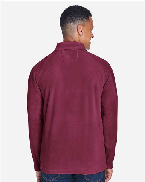 Team 365 Men's Campus Microfleece Jacket - TT90 Sport Maroon