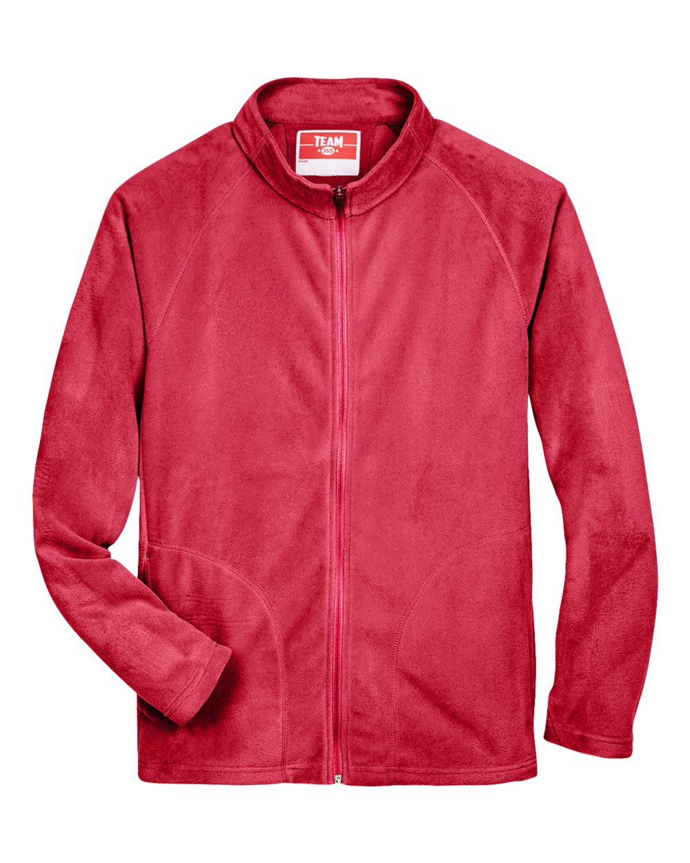 Team 365 Men's Campus Microfleece Jacket - TT90 Sport Red