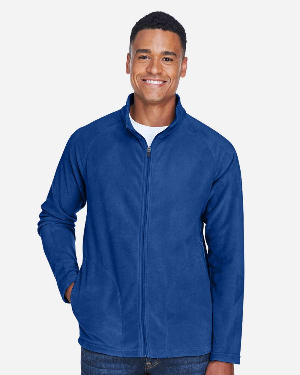 Team 365 Men's Campus Microfleece Jacket - TT90 Sport Royal