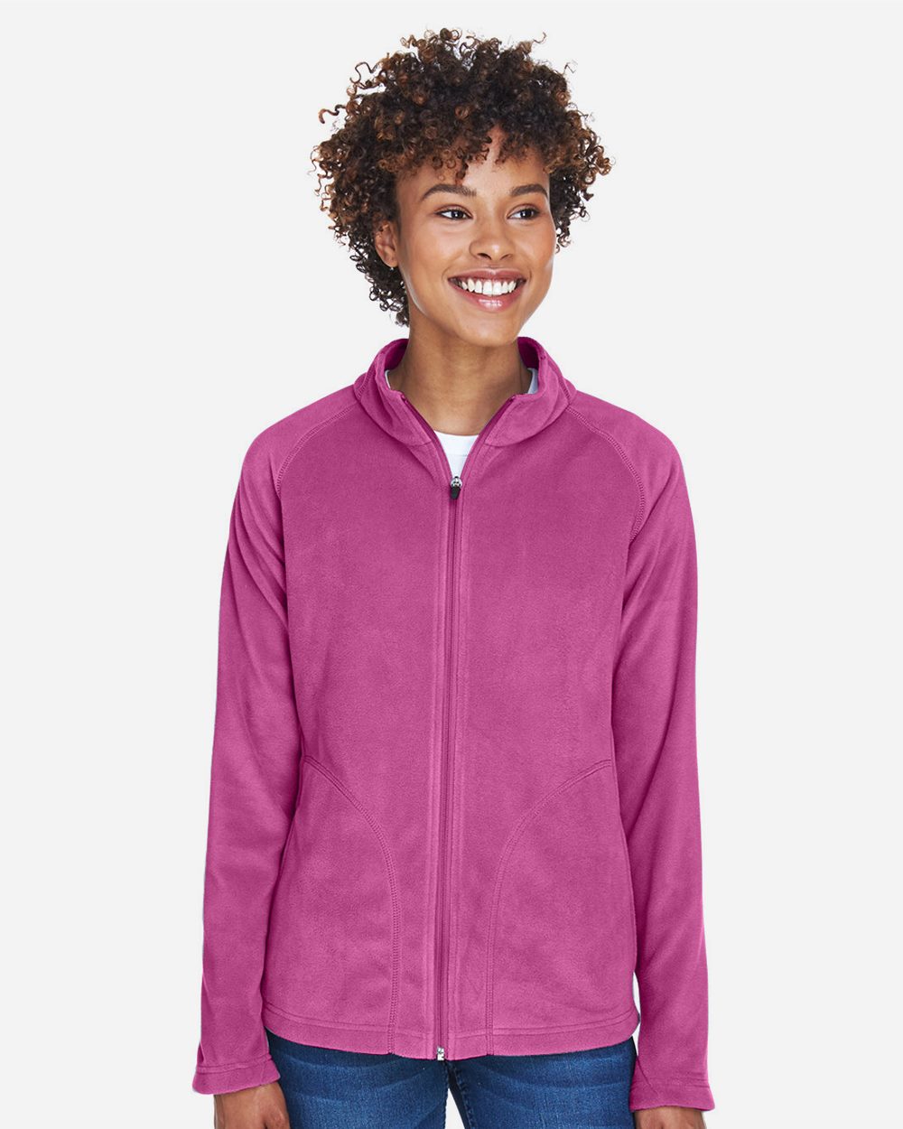 Team 365 Women's Campus Microfleece Jacket - TT90W