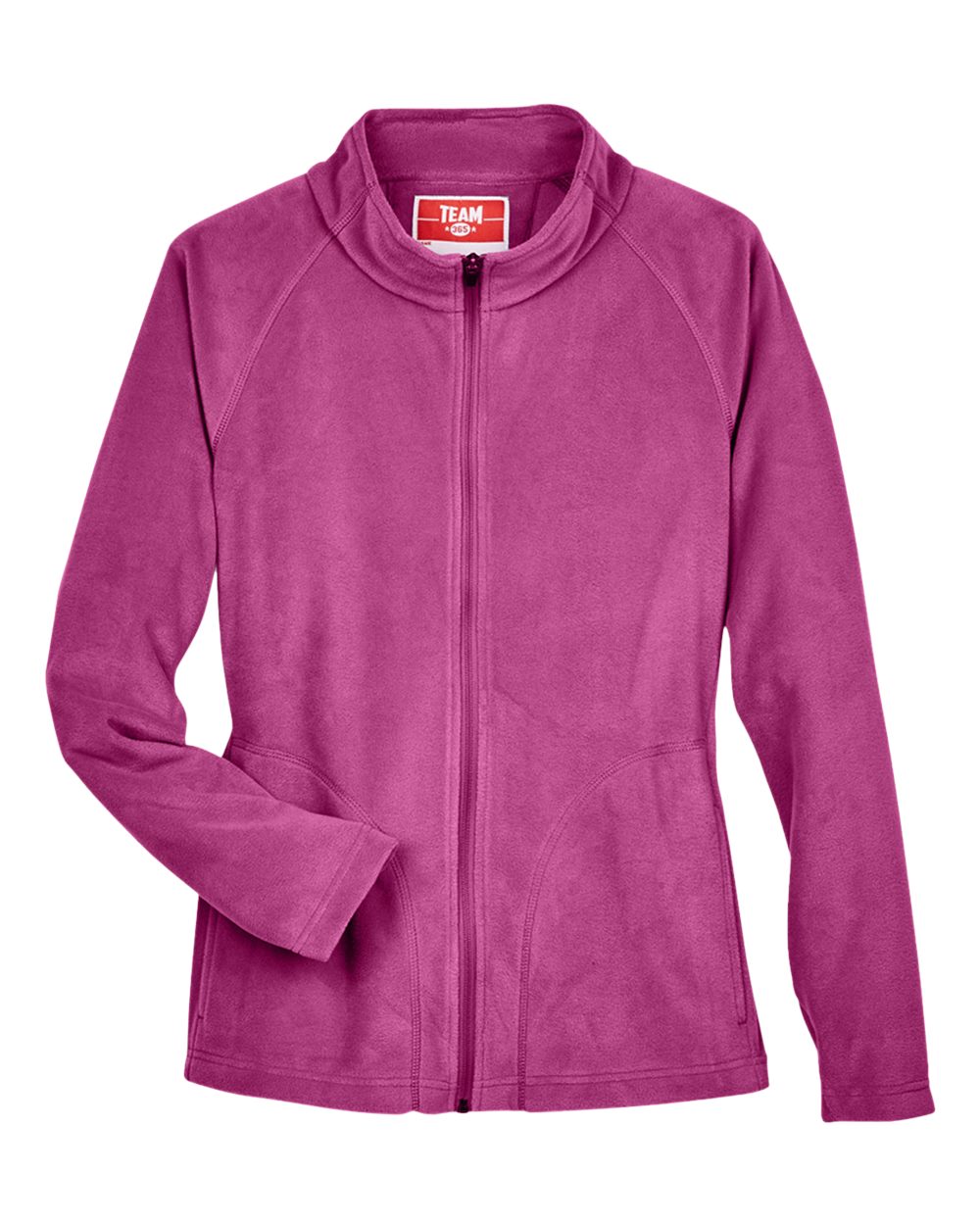 Team 365 Women's Campus Microfleece Jacket - TT90W Sport Charity Pink