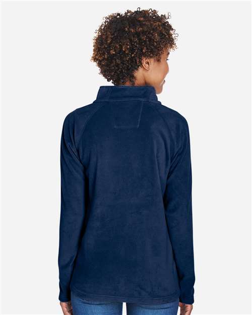 Team 365 Women's Campus Microfleece Jacket - TT90W Sport Dark Navy