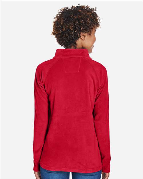 Team 365 Women's Campus Microfleece Jacket - TT90W Sport Red