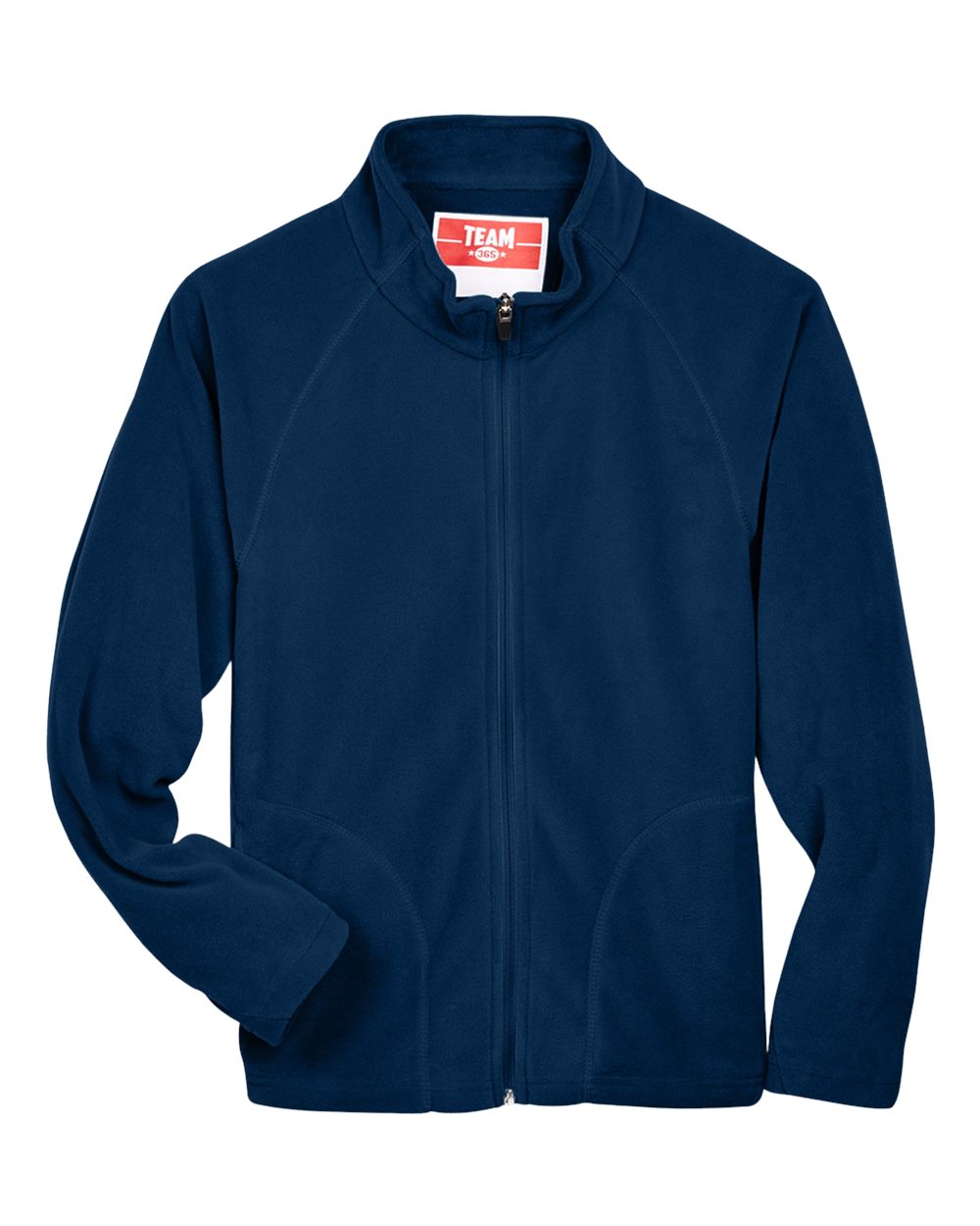 Team 365 Youth Campus Microfleece Jacket - TT90Y Sport Dark Navy