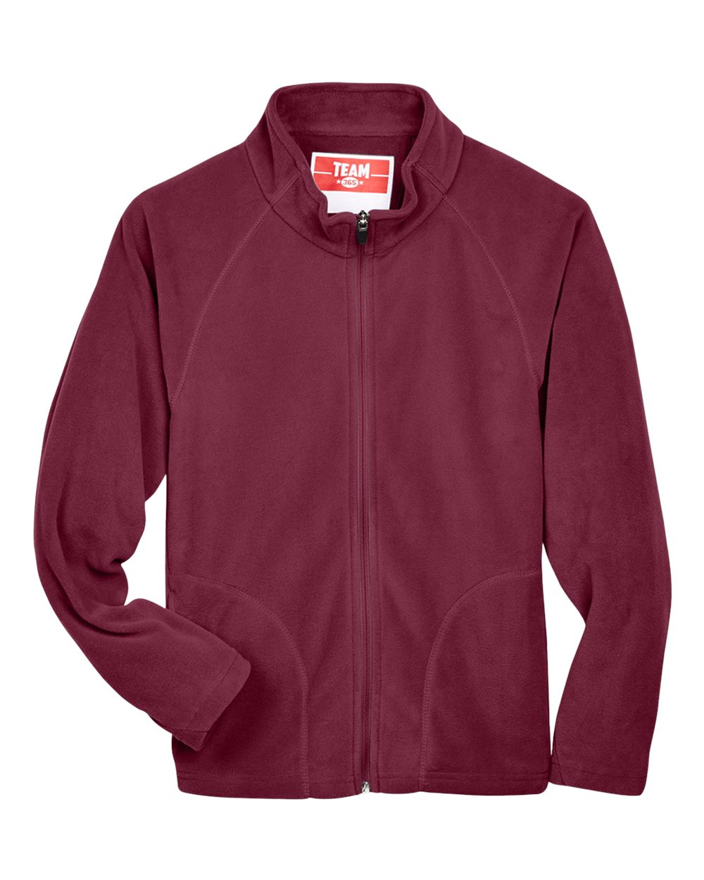 Team 365 Youth Campus Microfleece Jacket - TT90Y Sport Maroon