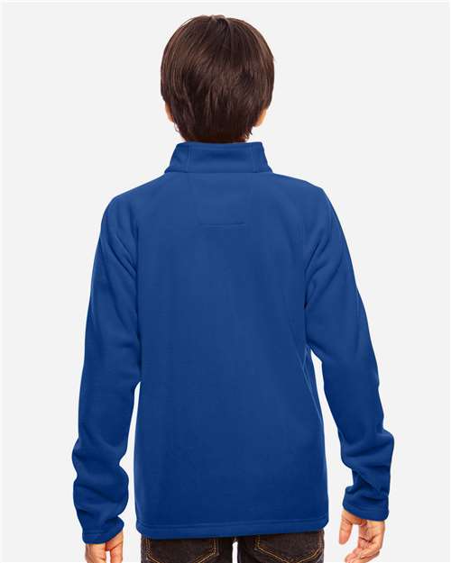 Team 365 Youth Campus Microfleece Jacket - TT90Y Sport Royal
