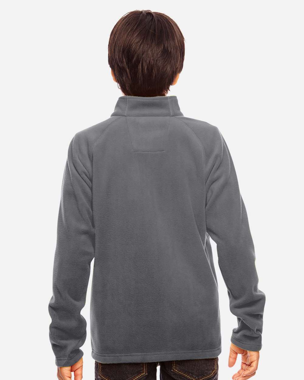 Team 365 Youth Campus Microfleece Jacket - TT90Y Sport Graphite