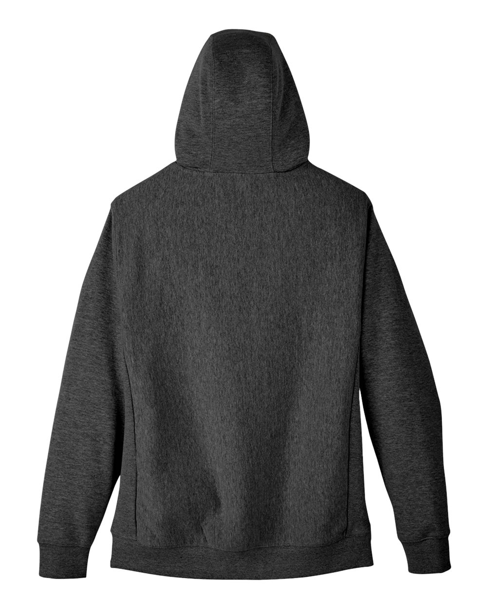Team 365 Unisex Zone HydroSport™ Heavyweight Full-Zip Hooded Sweatshirt - TT95 Dark Grey Heather