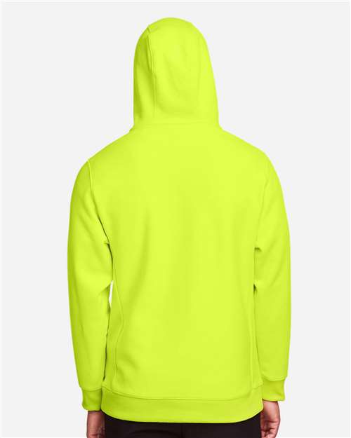 Team 365 Unisex Zone HydroSport™ Heavyweight Full-Zip Hooded Sweatshirt - TT95 Safety Yellow