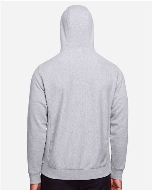 Team 365 Unisex Zone HydroSport™ Heavyweight Full-Zip Hooded Sweatshirt - TT95 Athletic Heather