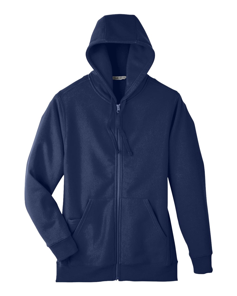 Team 365 Unisex Zone HydroSport™ Heavyweight Full-Zip Hooded Sweatshirt - TT95 Sport Dark Navy