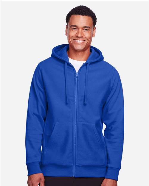 Team 365 Unisex Zone HydroSport™ Heavyweight Full-Zip Hooded Sweatshirt - TT95 Sport Royal