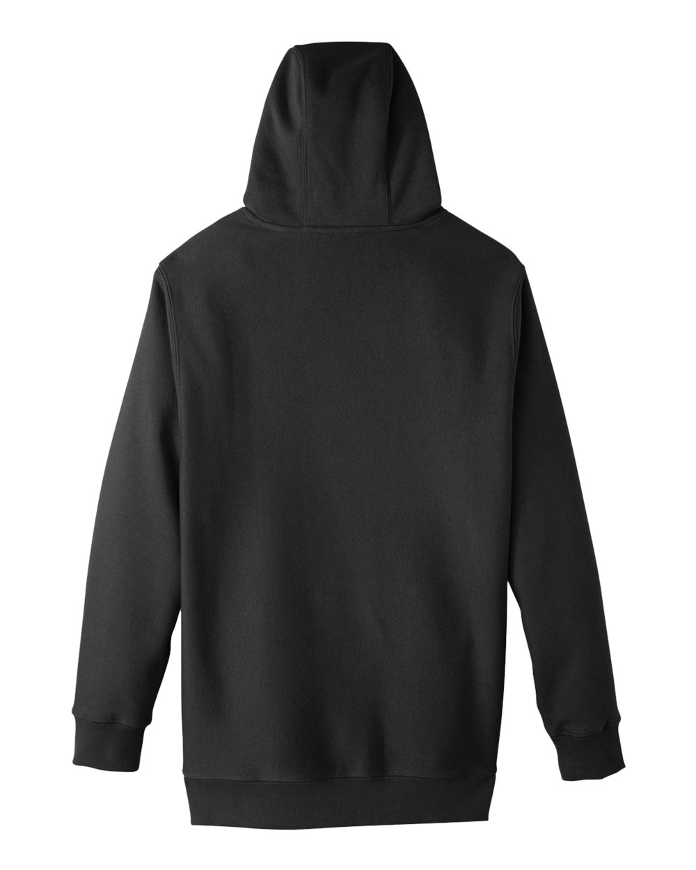 Team 365 Unisex Zone HydroSport™ Heavyweight Hooded Sweatshirt - TT96 Black