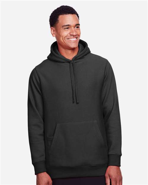 Team 365 Unisex Zone HydroSport™ Heavyweight Hooded Sweatshirt - TT96 Black