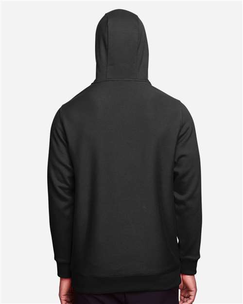 Team 365 Unisex Zone HydroSport™ Heavyweight Hooded Sweatshirt - TT96 Black