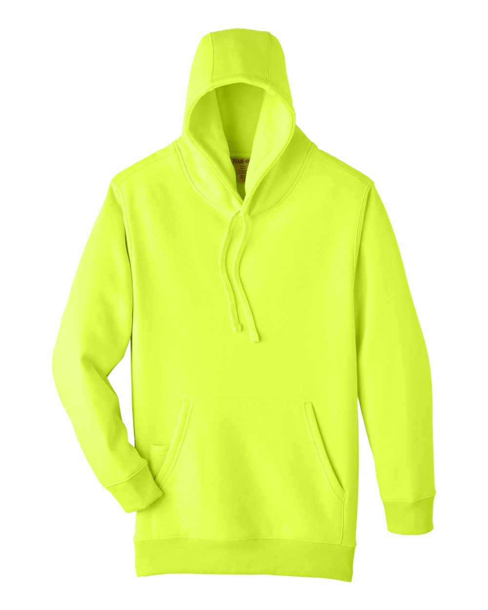 Team 365 Unisex Zone HydroSport™ Heavyweight Hooded Sweatshirt - TT96 Safety Yellow