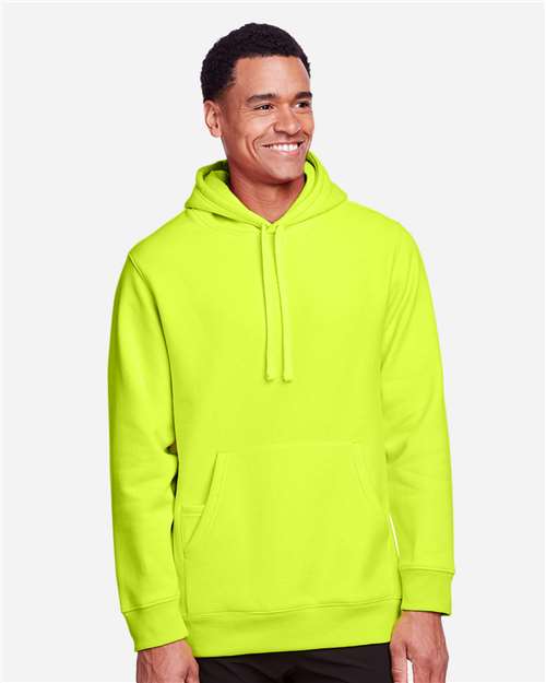 Team 365 Unisex Zone HydroSport™ Heavyweight Hooded Sweatshirt - TT96 Safety Yellow