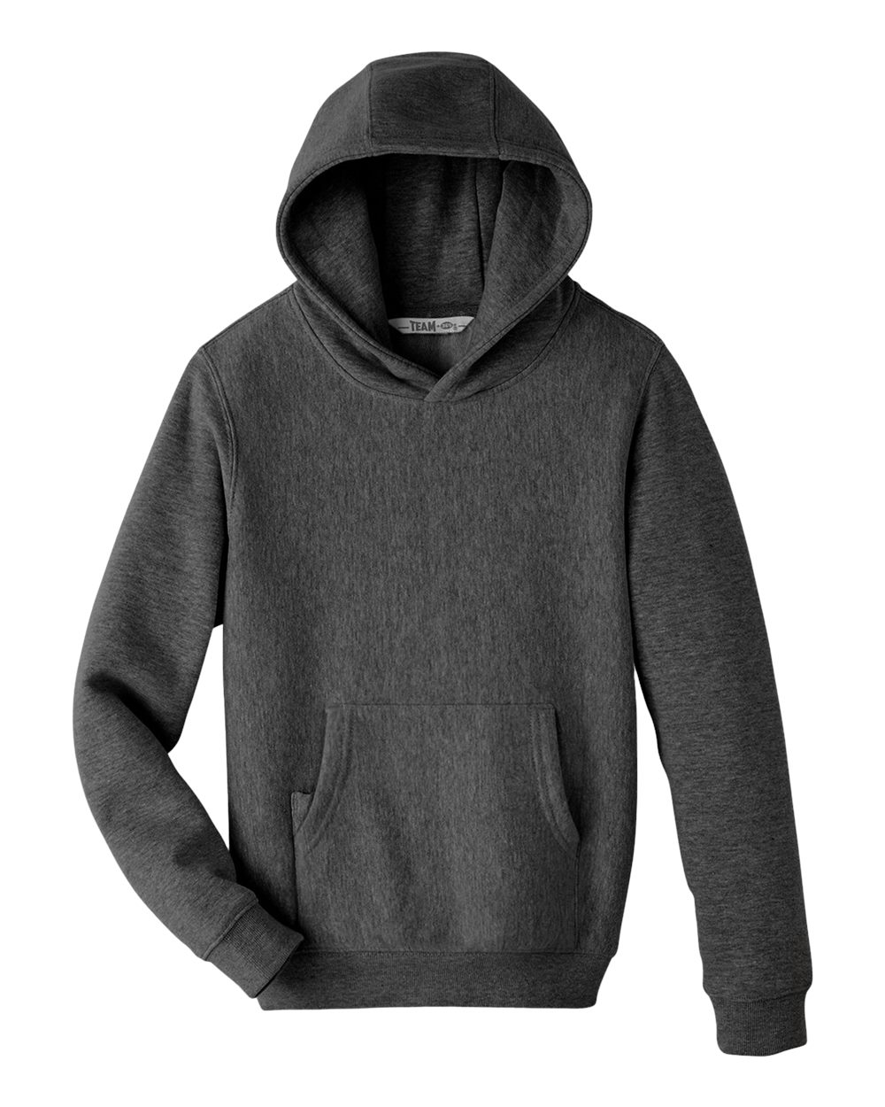 Team 365 Youth Zone HydroSport™ Heavyweight Hooded Sweatshirt - TT96Y Dark Grey Heather