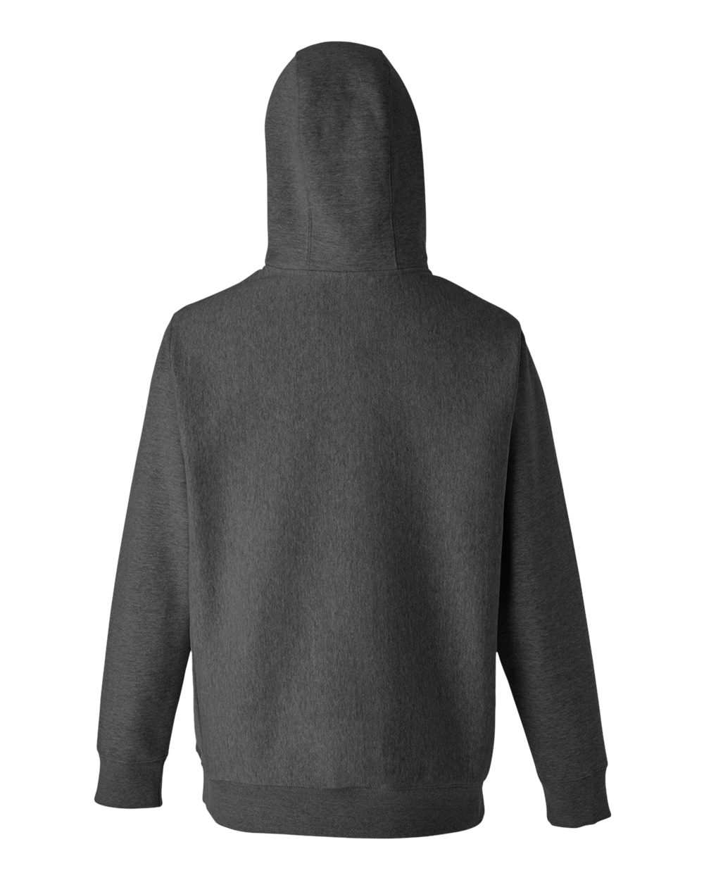 Team 365 Unisex Zone HydroSport™ Heavyweight Quarter-Zip Hooded Sweatshirt - TT97 Dark Grey Heather