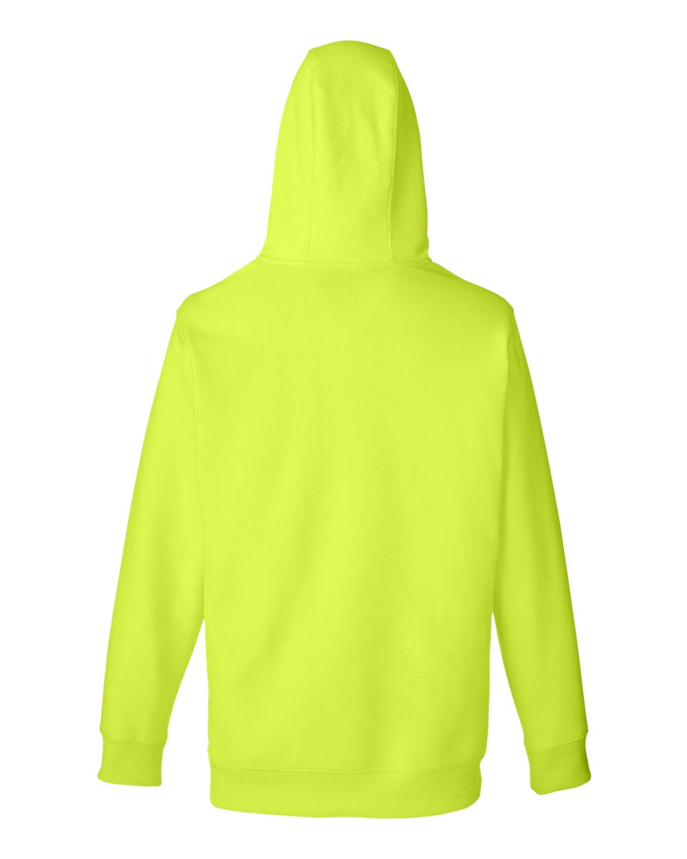 Team 365 Unisex Zone HydroSport™ Heavyweight Quarter-Zip Hooded Sweatshirt - TT97 Safety Yellow