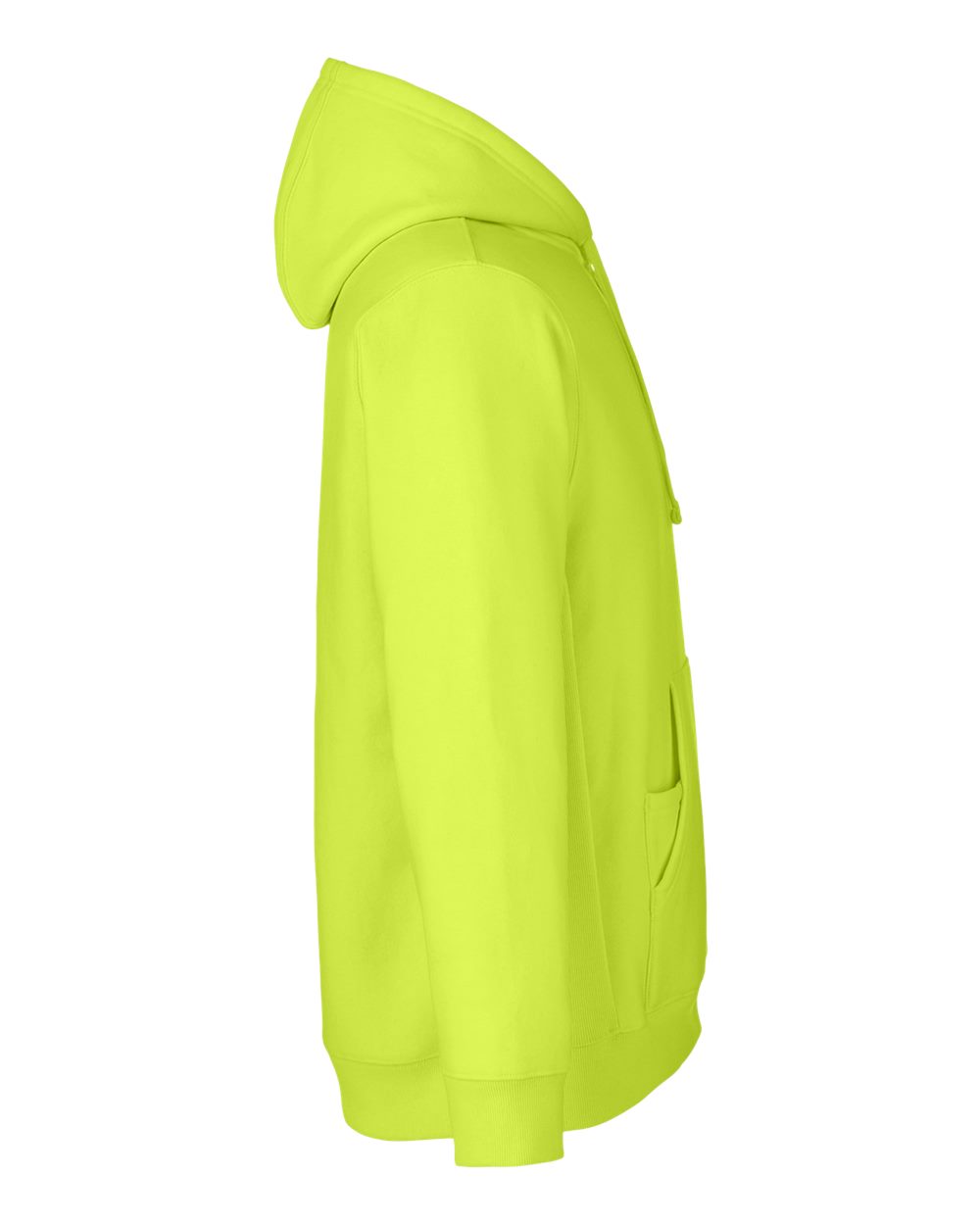 Team 365 Unisex Zone HydroSport™ Heavyweight Quarter-Zip Hooded Sweatshirt - TT97 Safety Yellow