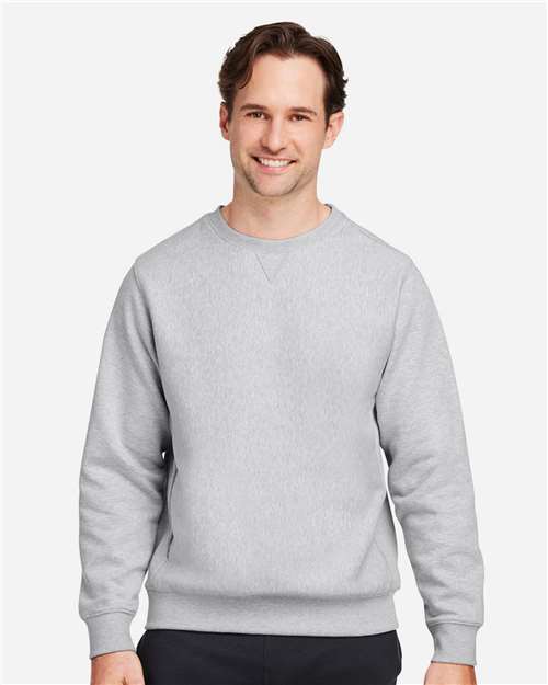 Team 365 Unisex Zone HydroSport™ Heavyweight Crewneck Sweatshirt - TT98 Athletic Heather
