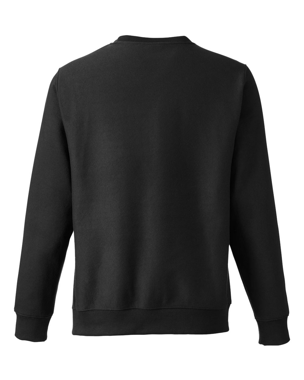 Team 365 Unisex Zone HydroSport™ Heavyweight Crewneck Sweatshirt - TT98 Black