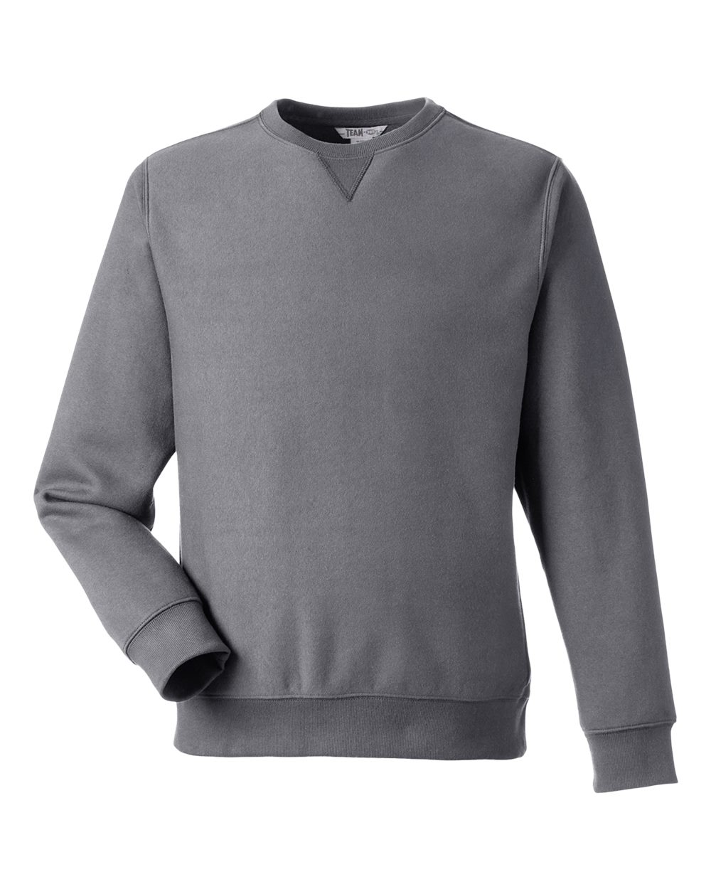 Team 365 Unisex Zone HydroSport™ Heavyweight Crewneck Sweatshirt - TT98 Dark Grey Heather