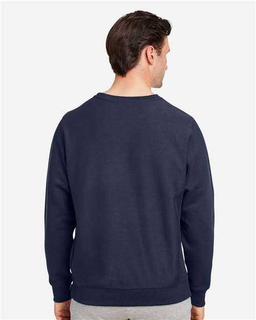 Team 365 Unisex Zone HydroSport™ Heavyweight Crewneck Sweatshirt - TT98 Sport Dark Navy
