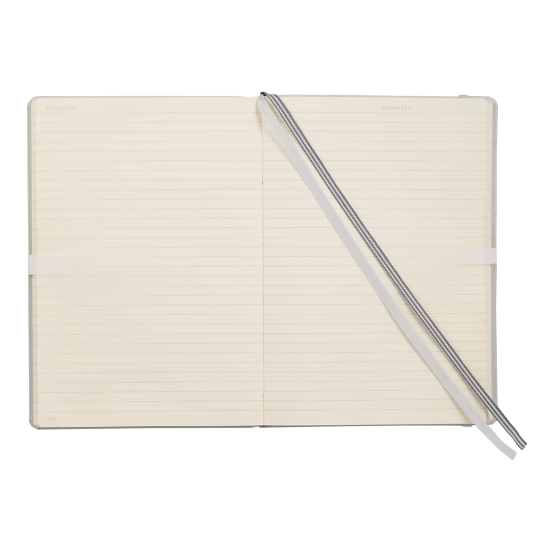 Leuchtturm1917 LEUCHTTURM1917 5.75&quot; x 8.25&quot; Hardcover Notebook - 0917-01 Gray