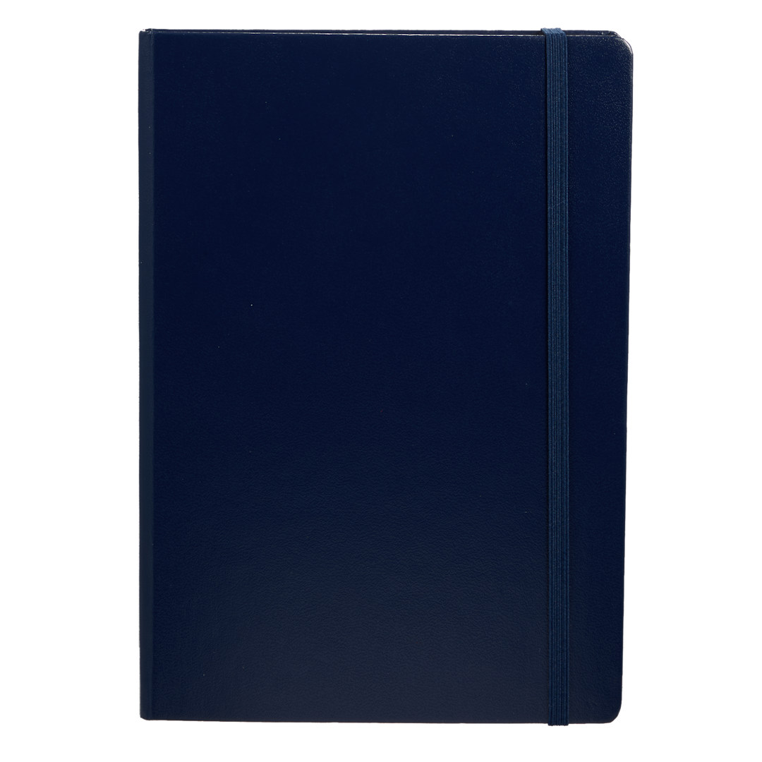 Leuchtturm1917 LEUCHTTURM1917 5.75&quot; x 8.25&quot; Hardcover Notebook - 0917-01 Blue