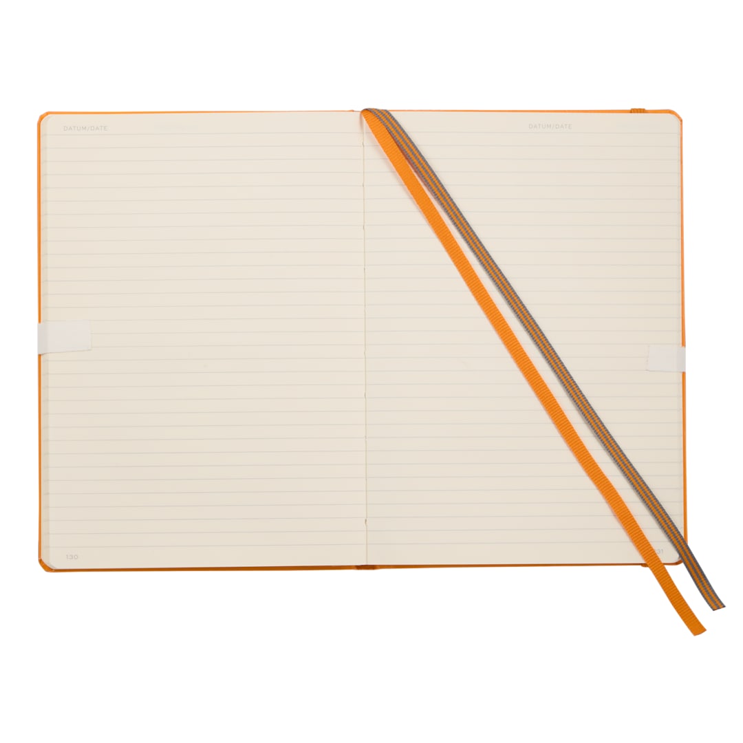 Leuchtturm1917 LEUCHTTURM1917 5.75&quot; x 8.25&quot; Hardcover Notebook - 0917-01 Orange