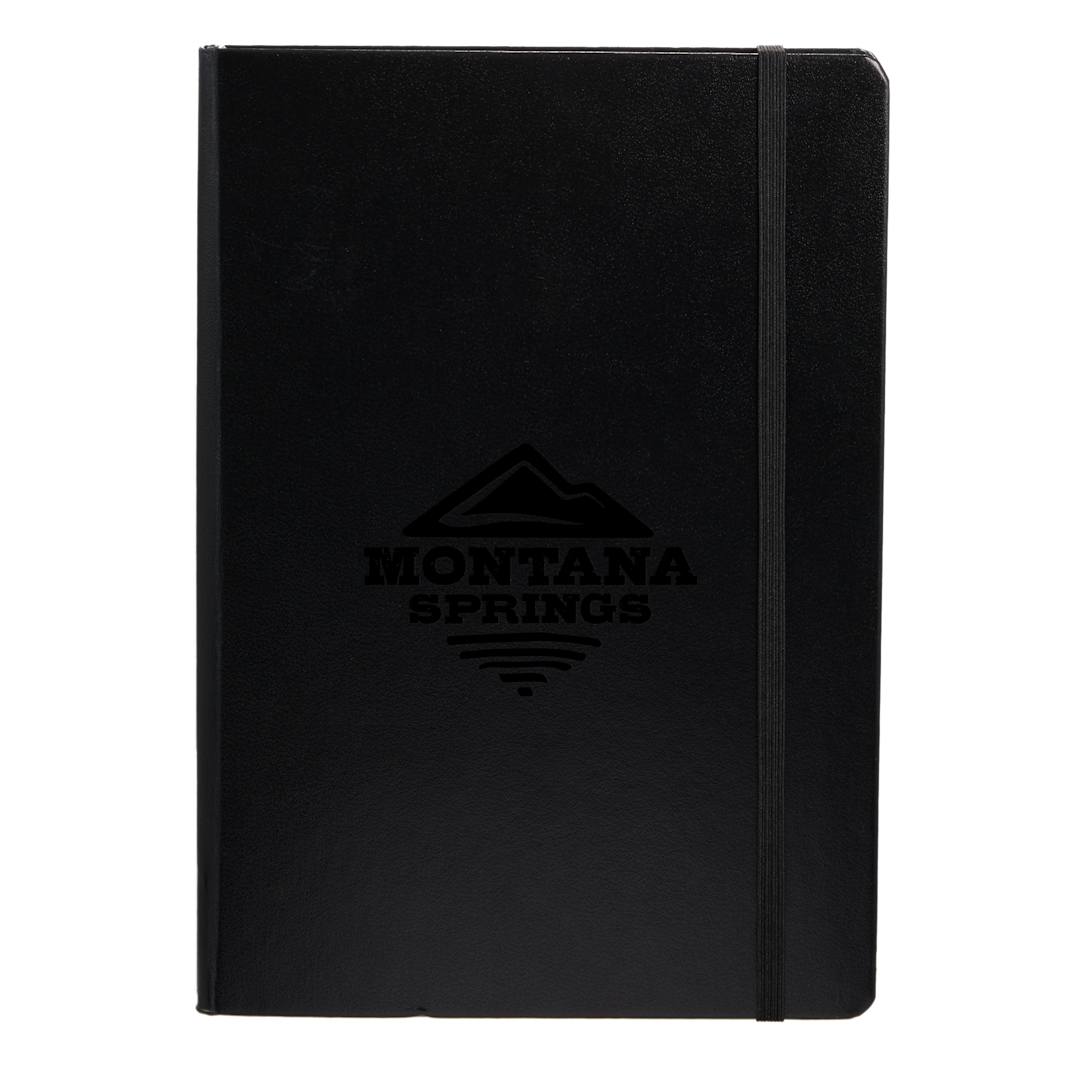 Leuchtturm1917 LEUCHTTURM1917 5.75" x 8.25" Hardcover Notebook - 0917-01 Black