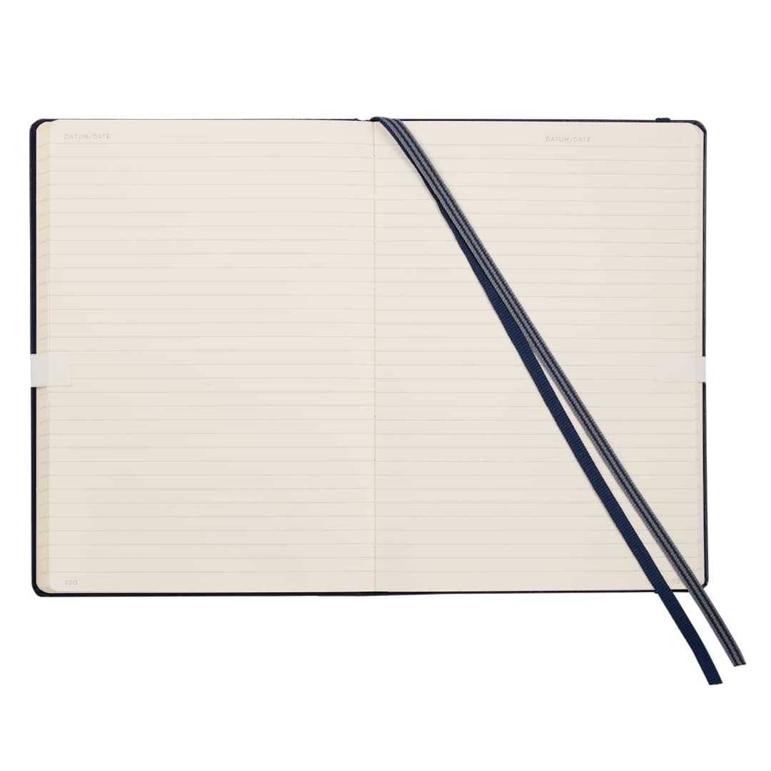 Leuchtturm1917 LEUCHTTURM1917 5.75" x 8.25" Hardcover Notebook - 0917-01 Blue
