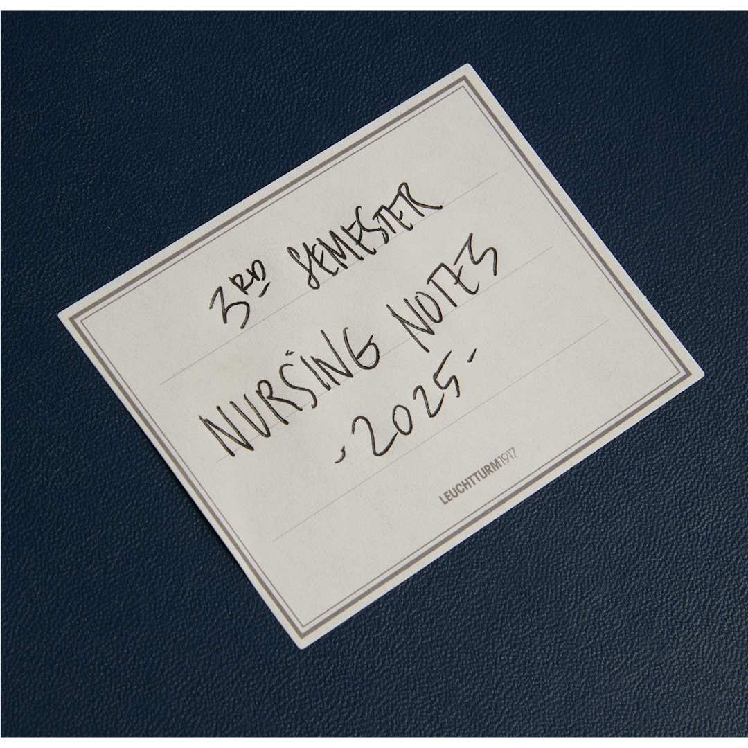 Leuchtturm1917 LEUCHTTURM1917 7" x 10" Soft Composition Notebook - 0917-03 Blue