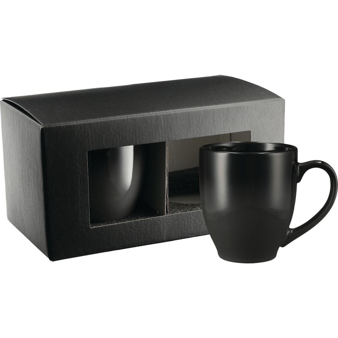Bistro Ceramic Mug 2 in 1 Gift Set - 1628-05