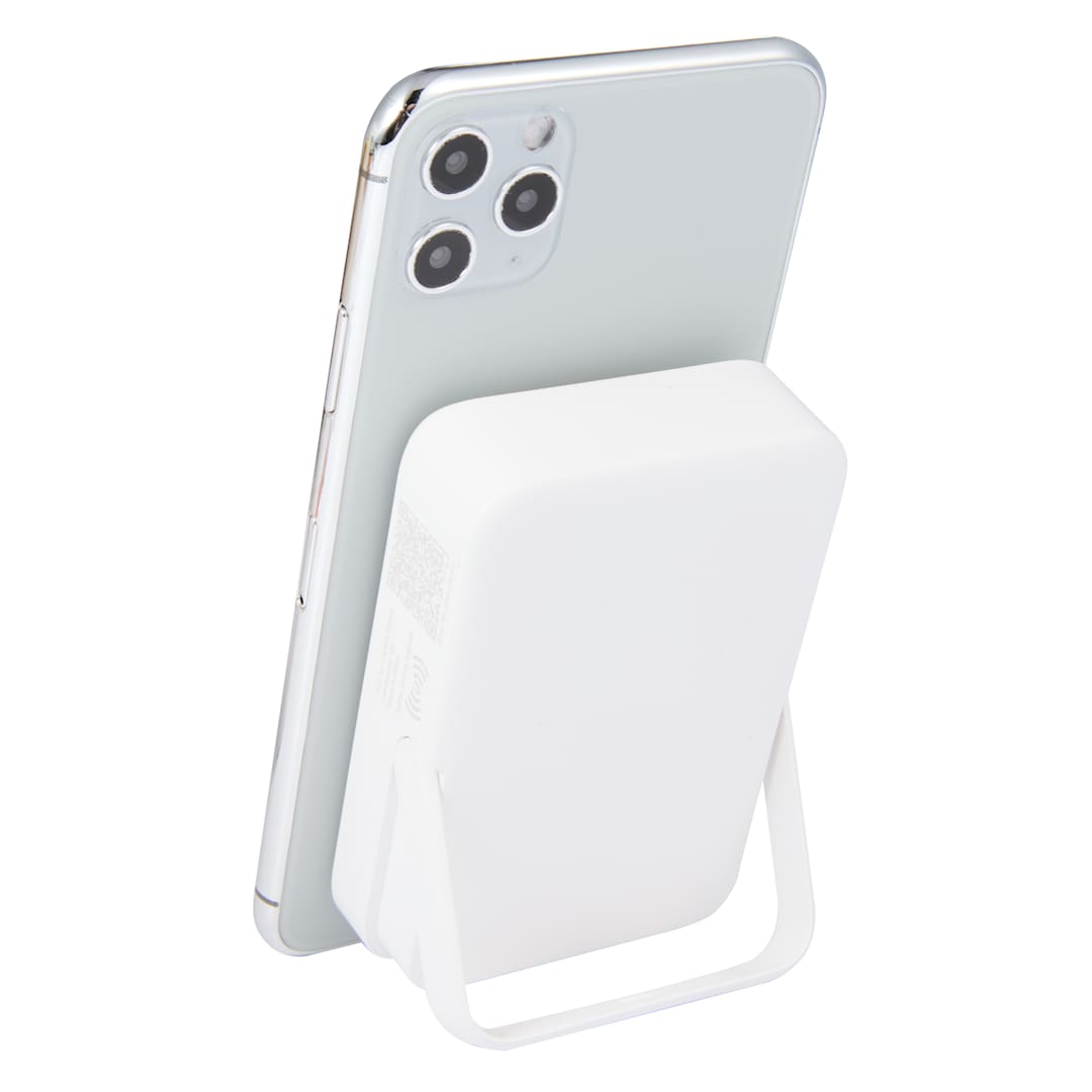 Quik Stand 10000 mAh MagClick™ Wireless Power Bank - 7122-26 White