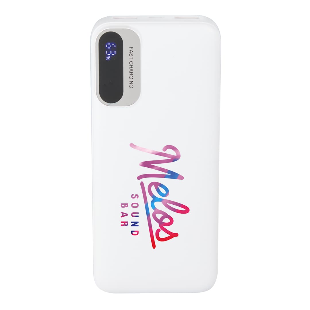 Laptop Power 20,000 mAh PD Power Bank with Cables - 7122-29 White