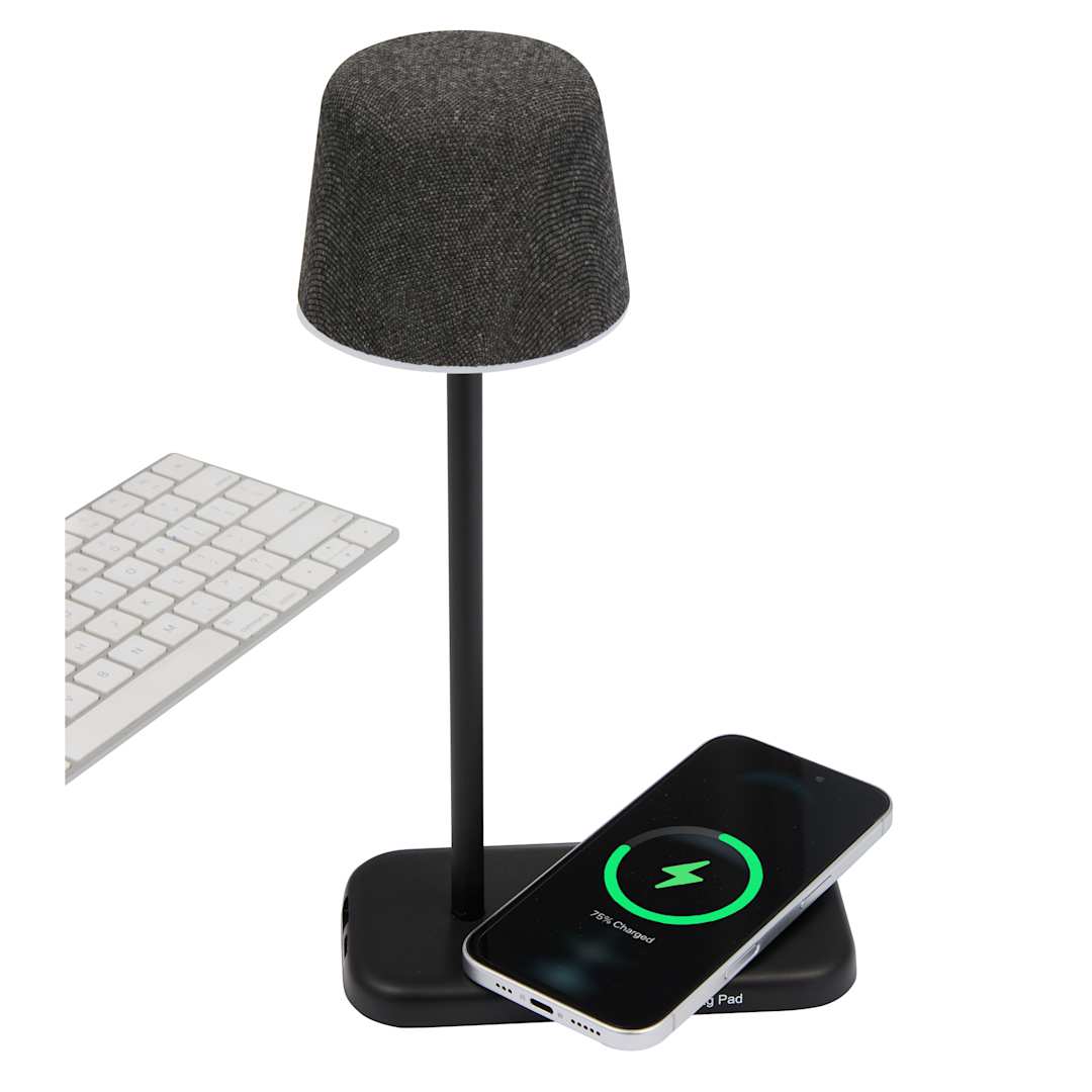 Sound Shine Desktop Lamp and Bluetooth Speaker - 7197-72 Black