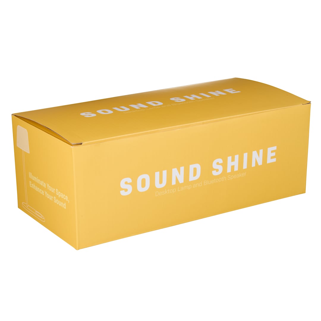 Sound Shine Desktop Lamp and Bluetooth Speaker - 7197-72 Black