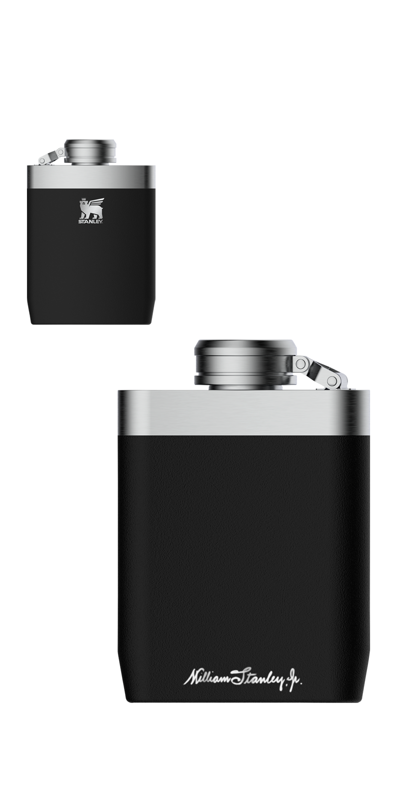 Stanley® Stanley® 8oz Lifted Spirits Hip Flask - STN13 Black
