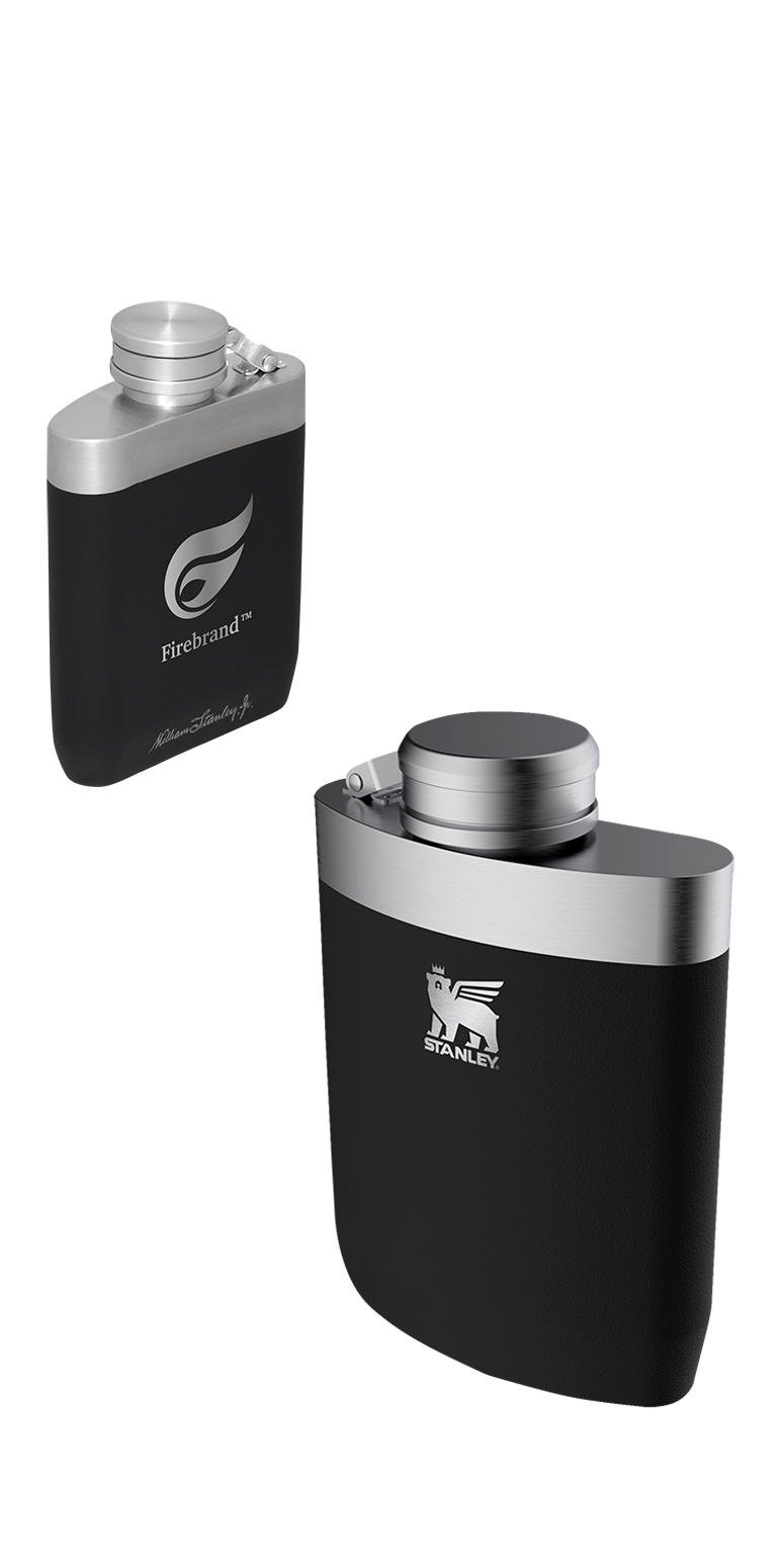 Stanley® Stanley® 8oz Lifted Spirits Hip Flask - STN13 Black