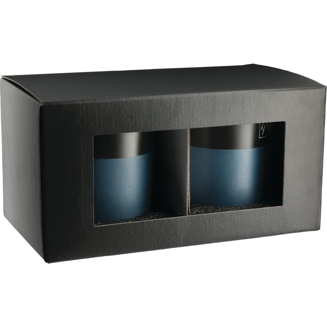 Otis Ceramic Mug 2 in 1 Gift Set - 1628-07 Blue